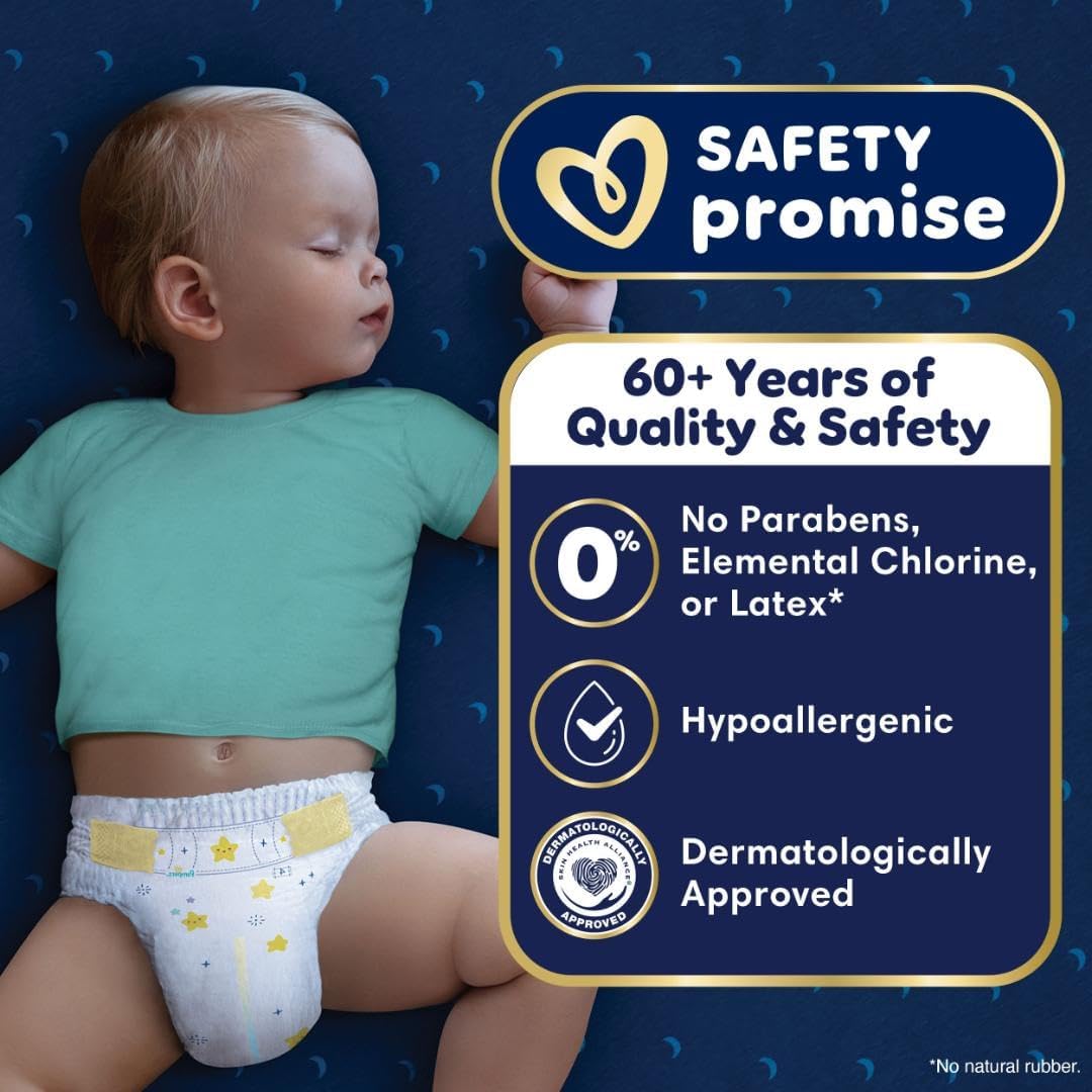 Pampers ZZZ Overnights Size 4 Diapers (22–37 lbs)