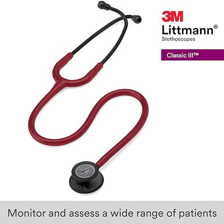 3M Littmann Classic III Stethoscope – Matte Black Finish