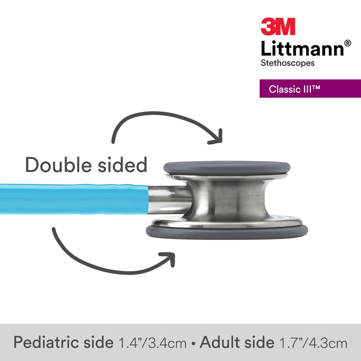 3M Littmann Classic III Stethoscope — Stainless Steel Finish
