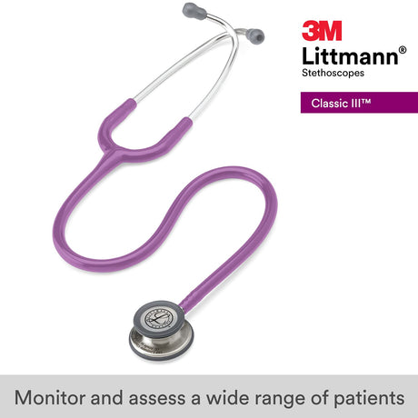 3M Littmann Classic III Stethoscope — Stainless Steel Finish
