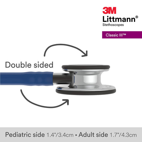 3M Littmann Classic III Stethoscope – Mirror Finish