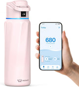 WATERH BOOST Smart Water Bottle Stainless Steel Hydration Tracker 32oz [Bluetooth]