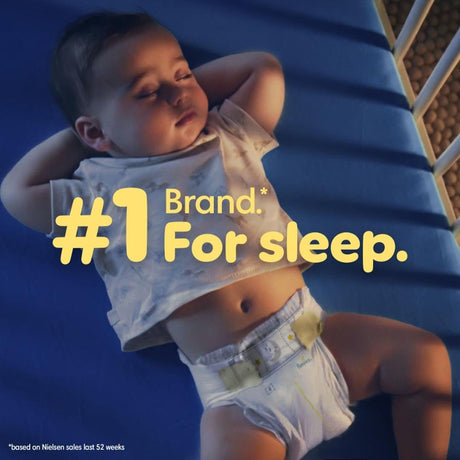 Pampers ZZZ Overnights Size 4 Diapers (22–37 lbs)