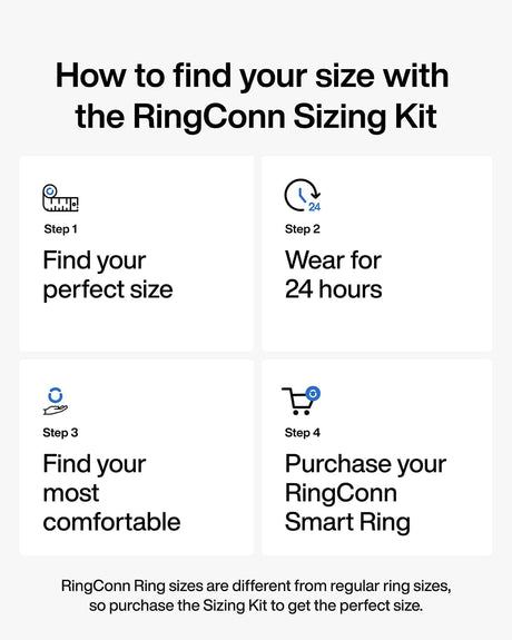 RingConn Gen 2 Air Sizing Kit – Find Your Perfect Smart Ring Size