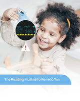 Kids Penguin Fingertip Pulse Oximeter (Blue)