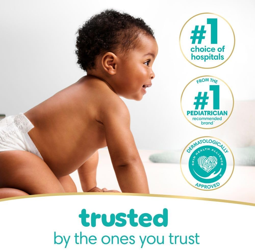 Pampers Sensitive Baby Wipes – 588 Count (7 Refill Packs, Unscented)
