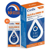 CorDx TyFast Flu A/B & Covid-19 Multiplex Rapid Test