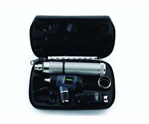 Welch Allyn Standard Diagnostic Set – 97-MDS-CMN with Coaxial Ophthalmoscope, MacroView Otoscope & Rechargeable Handle