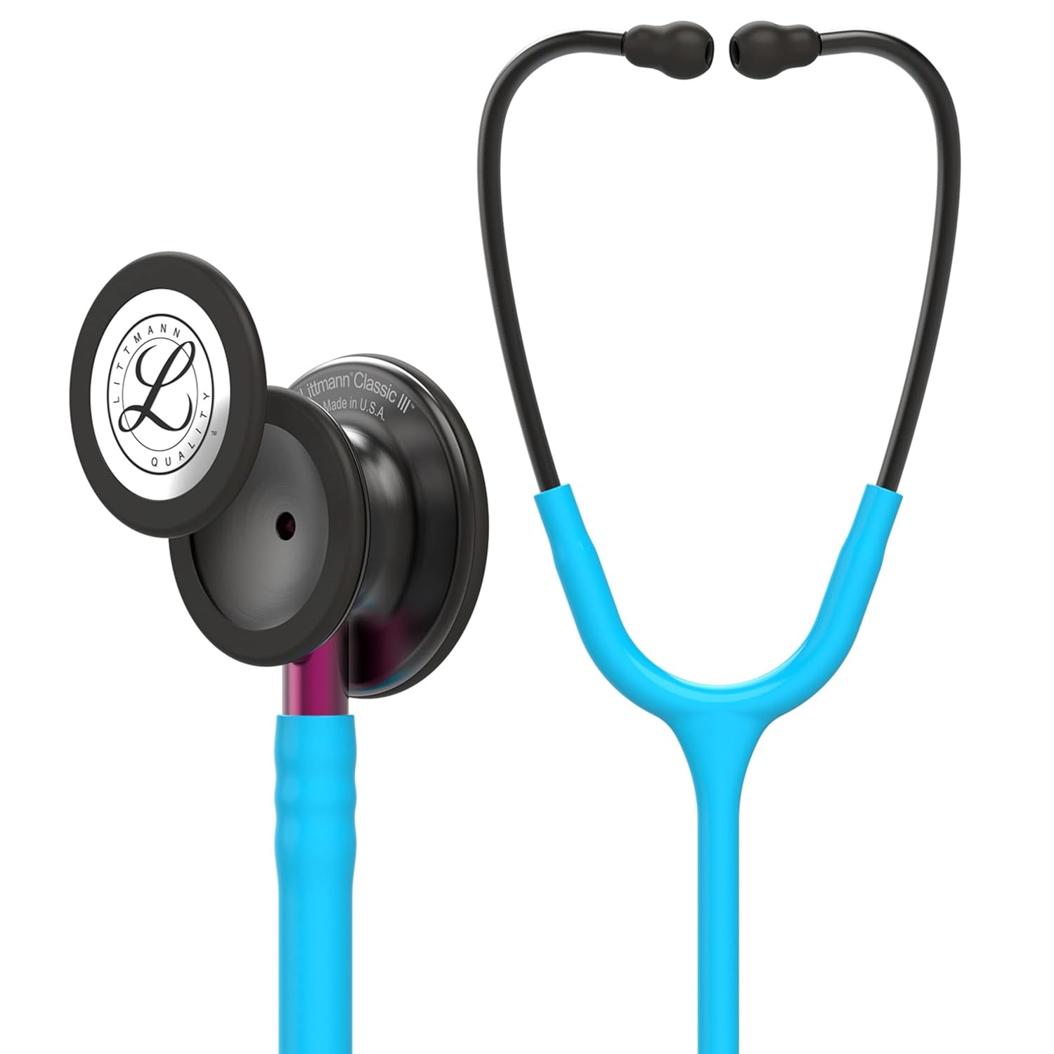 プロフェッショナル仕様！3M Littmann Classic III 3M Littmann Classic III Black Finish Stethoscope, Medical