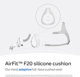 ResMed AirFit F20 Full-Face CPAP Cushion – Multiple Sizes