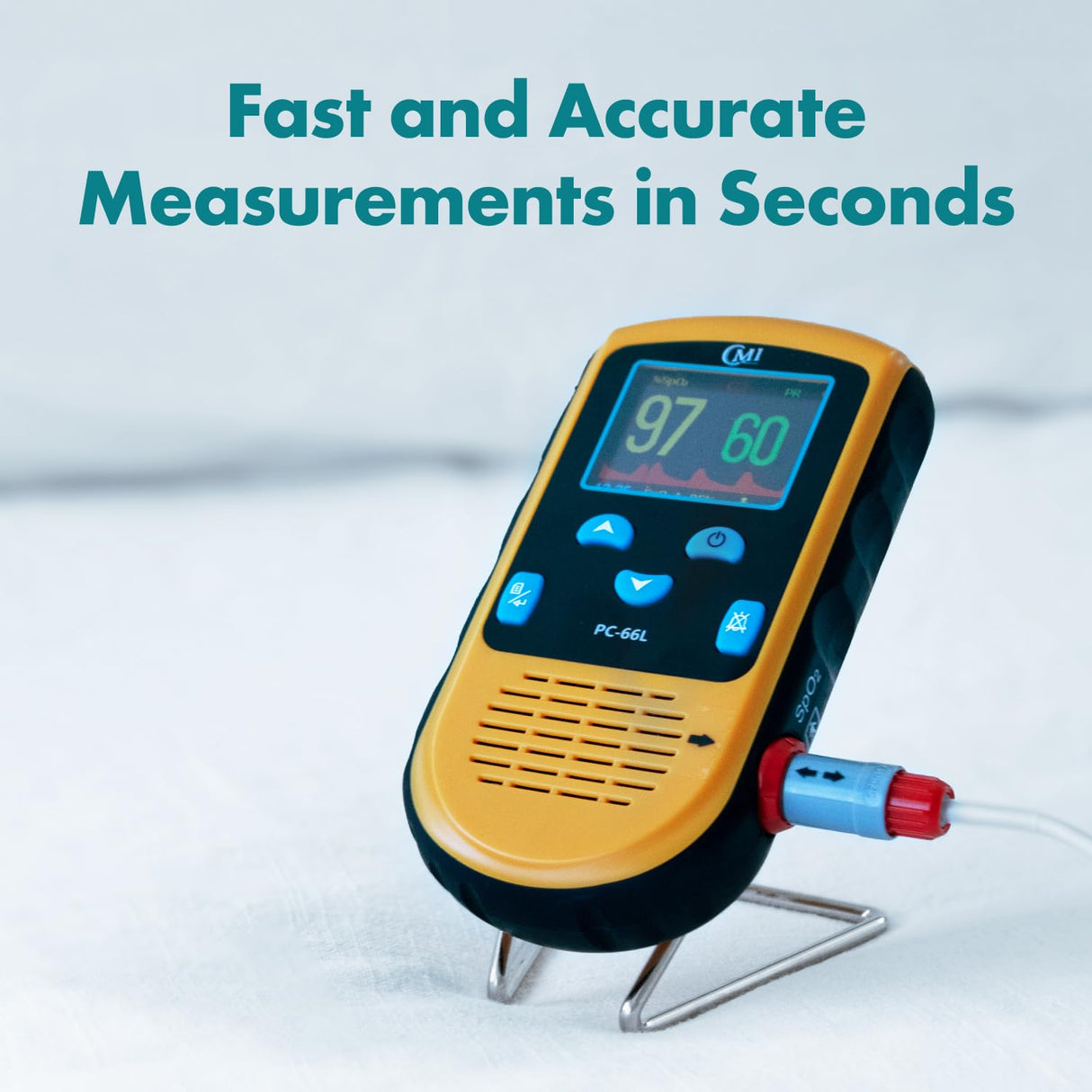 CMI Health Battery Operated Handheld Pulse Oximeter with Infant Foot Sensor & Adult Spot-Check