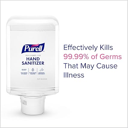 PURELL ES10 Touch-Free Sanitizer Dispenser Kit – Graphite, 1200 mL Refill Included