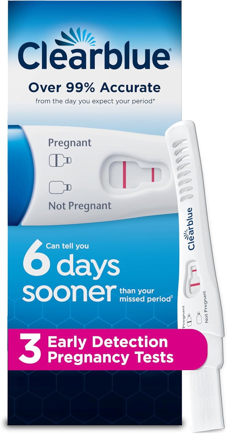 Clearblue Early Detection Pregnancy Test (3 ct)