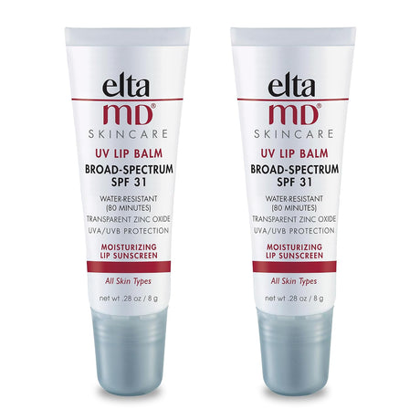 EltaMD UV Lip Balm SPF 36 sunscreen lip balm 2-pack