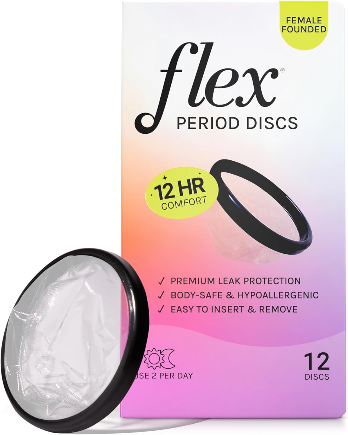 Flex Menstrual Discs – Disposable Period Discs