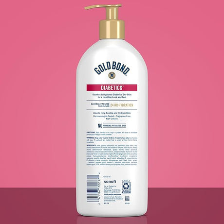 Gold Bond Diabetics’ Dry Skin Relief Lotion 21 oz