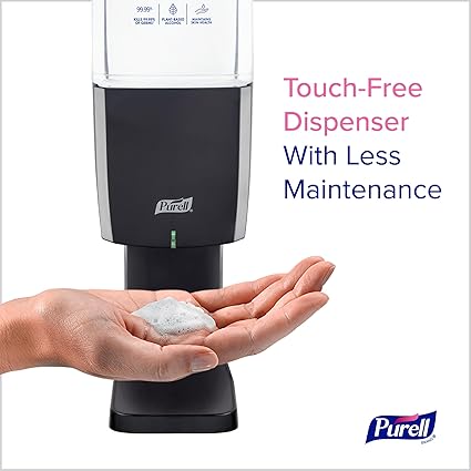 PURELL ES10 Touch-Free Sanitizer Dispenser Kit – Graphite, 1200 mL Refill Included