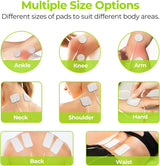AUVON TENS Unit Replacement Pads – 20-Pack Mixed Sizes