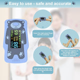 Kids Fingertip Pulse Oximeter (Blue)