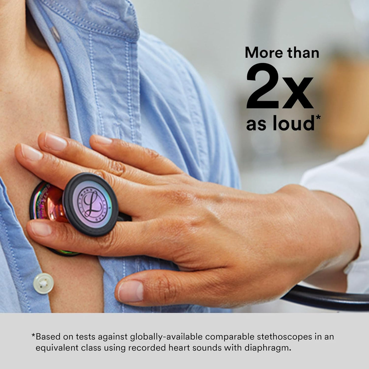 3M Littmann Cardiology IV Stethoscope – Black Finish