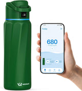 WATERH BOOST Smart Water Bottle Stainless Steel Hydration Tracker 32oz [Bluetooth]