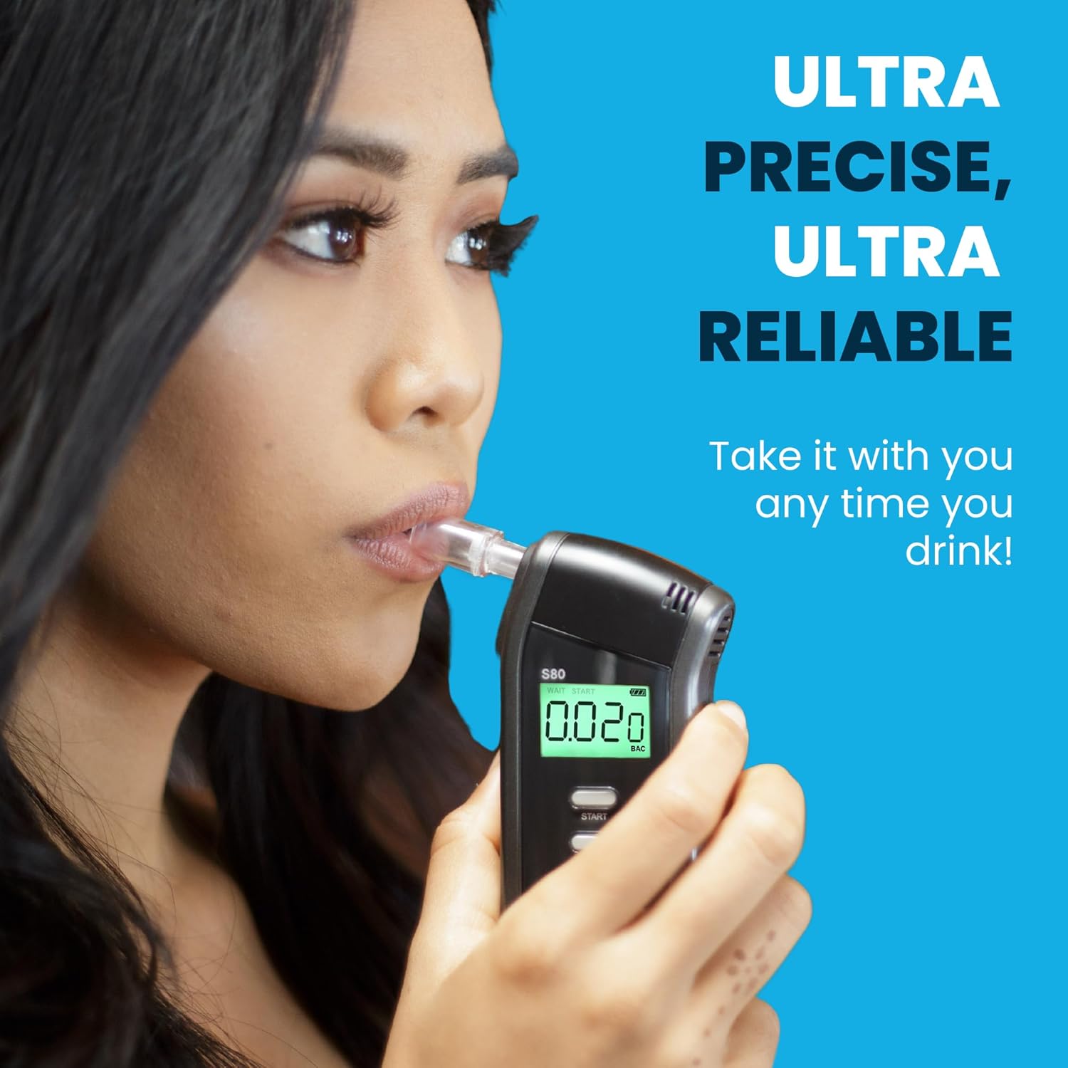 BACtrack S80 Alcohol Tester – Law-Enforcement Accuracy, DOT & FDA