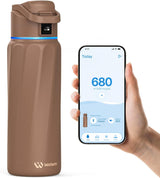 WATERH BOOST Smart Water Bottle Stainless Steel Hydration Tracker 32oz [Bluetooth]