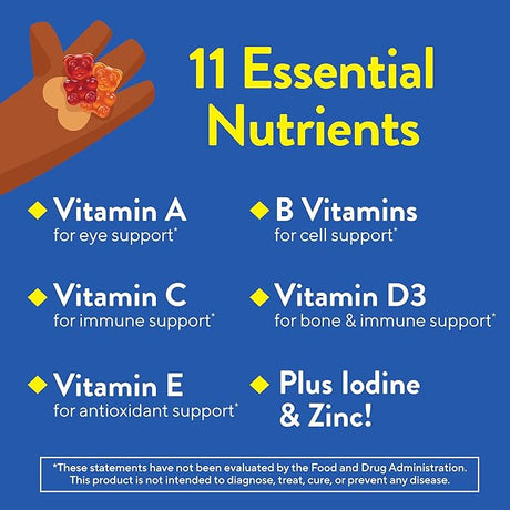 L'il Critters Gummy Vites Kids Multivitamins – 190 Count