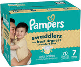 Pampers Swaddlers Diapers – Size 7