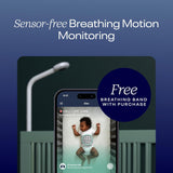 Nanit Pro Smart Baby Monitor with Breathing Band – Wall Mount or Floor Stand