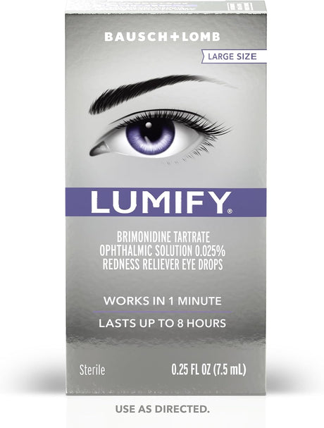 LUMIFY Redness Reliever Eye Drops 0.25 fl oz (7.5 mL)