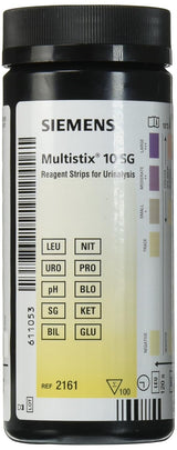 Siemens Multistix 10 SG Reagent Strips CLIA Waived, 100 Count