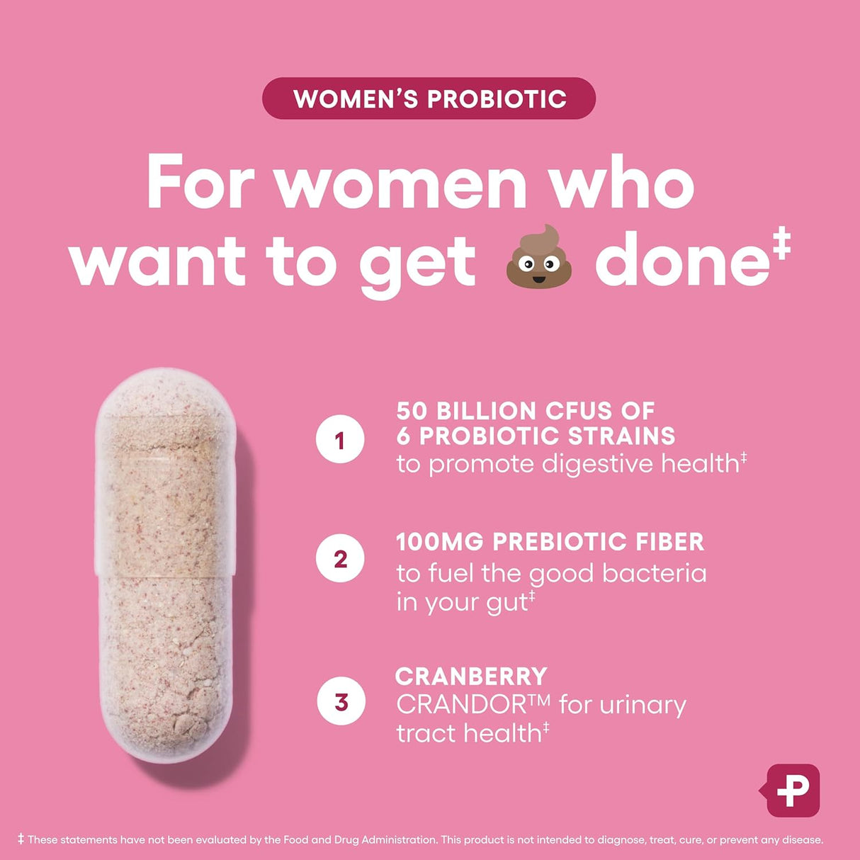 Physician’s CHOICE Women’s Probiotic for Digestive & Feminine Health
