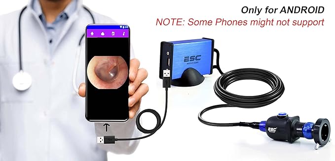 ENT-2000US-P Endoscopy Camera – HD Rigid Scope with USB Adapter