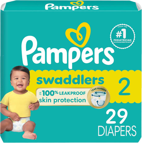 Pampers Swaddlers Diapers – Size 2