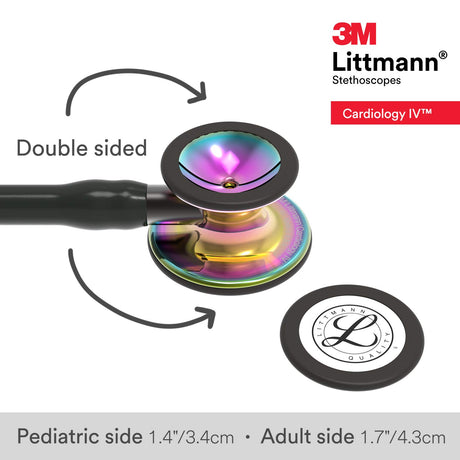 3M Littmann Cardiology IV Stethoscope – High Polish Rainbow Finish