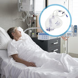 GlobalRoll Urinary Drainage Bag with Anti-Reflux Chamber (2000 mL, 48" Tube)