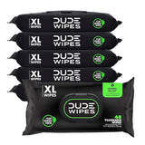DUDE Wipes – Extra Large Flushable Wipes (6-Pack, 288 Wipes)