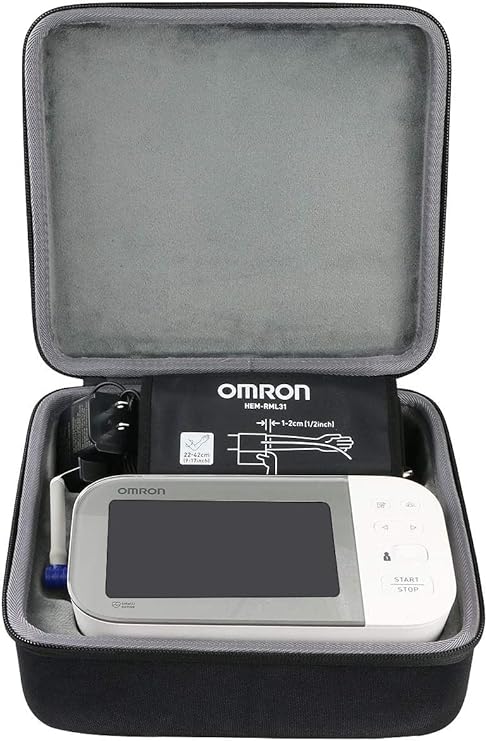 Hard Carrying Case for OMRON Platinum, Gold, 7 Series & 10 Series Blood Pressure Monitors