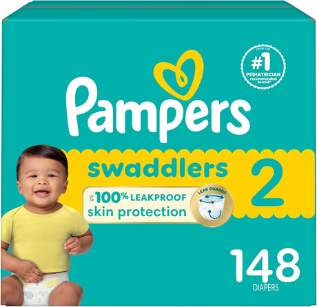 Pampers Swaddlers Diapers – Size 2