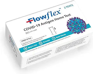 Flowflex COVID-19 Antigen Home Test, 1 Pack, 2 Tests