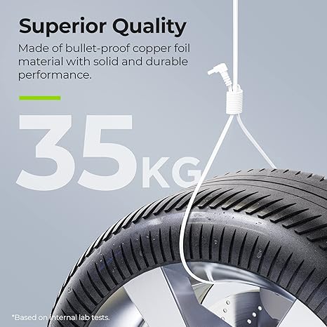 AUVON TENS Lead Wires – 2-Pack Durable Cables with 2mm Pin & 2.35mm Plug