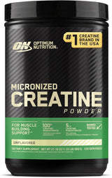 Optimum Nutrition Creatine Monohydrate – Unflavored, Micronized Powder
