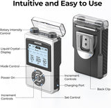 AUVON Rechargeable Digital TENS Unit Muscle Stimulator – PT1 Pro