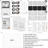 iSTIM EV-805 TENS EMS 4-Channel Rechargeable Combo Unit