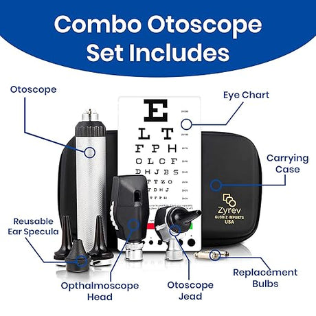 Zyrev ZetaLife Otoscope Diagnostic Set
