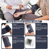 Large Replacement Blood Pressure Cuff – 8.7”–16.5”, 7 Connectors