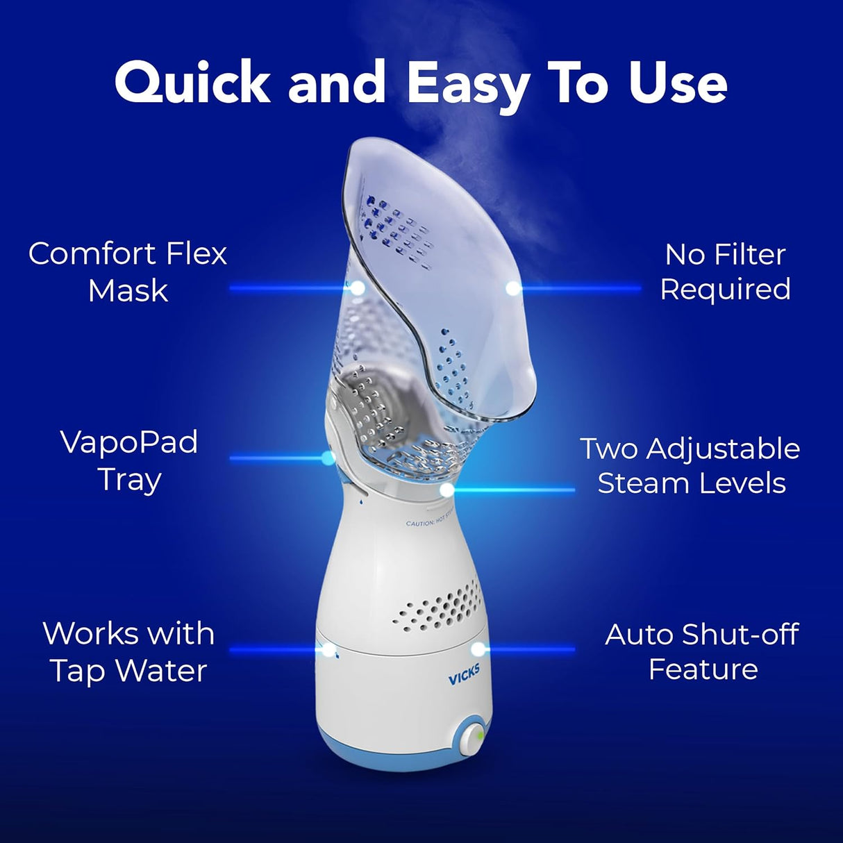 Vicks Sinus Inhaler – Non-Medicated Steam Relief