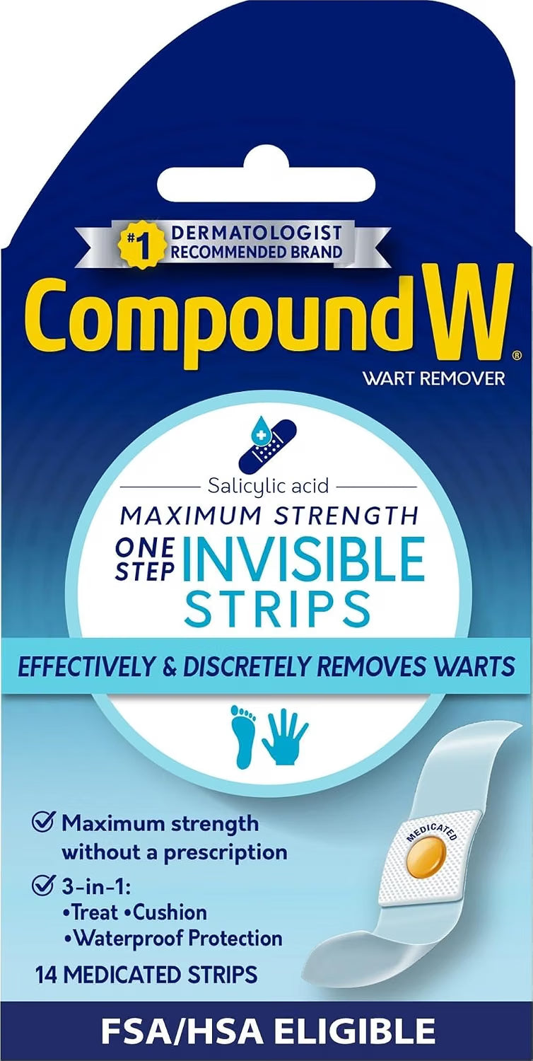 CompoundW Wart Remover Maximum Strength Pads