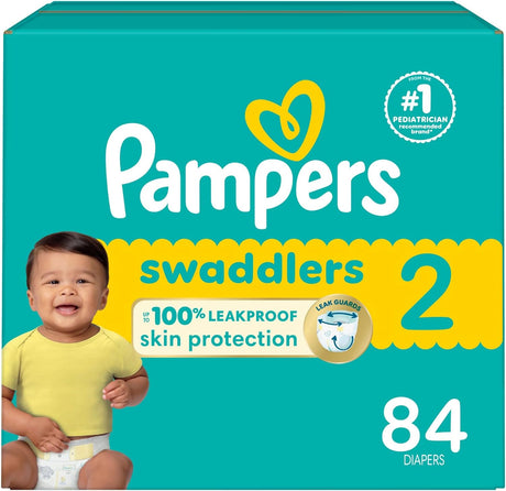 Pampers Swaddlers Diapers – Size 2
